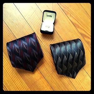Two Men's Silk Ties